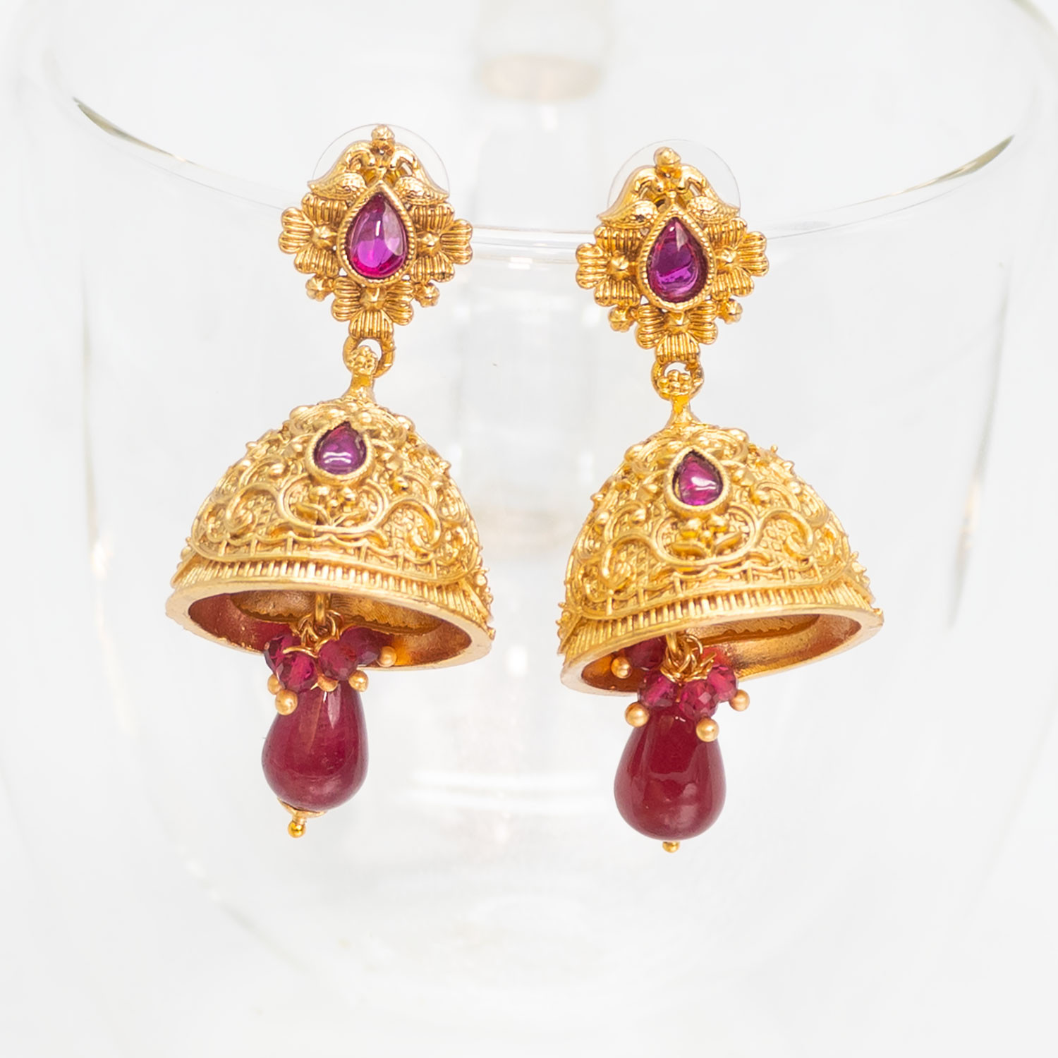 1gm-gold-plated-cute-plants-ruby-stone-matt-finish-jhumka-earrings-2024-01-04-12-47-00-2107.jpg