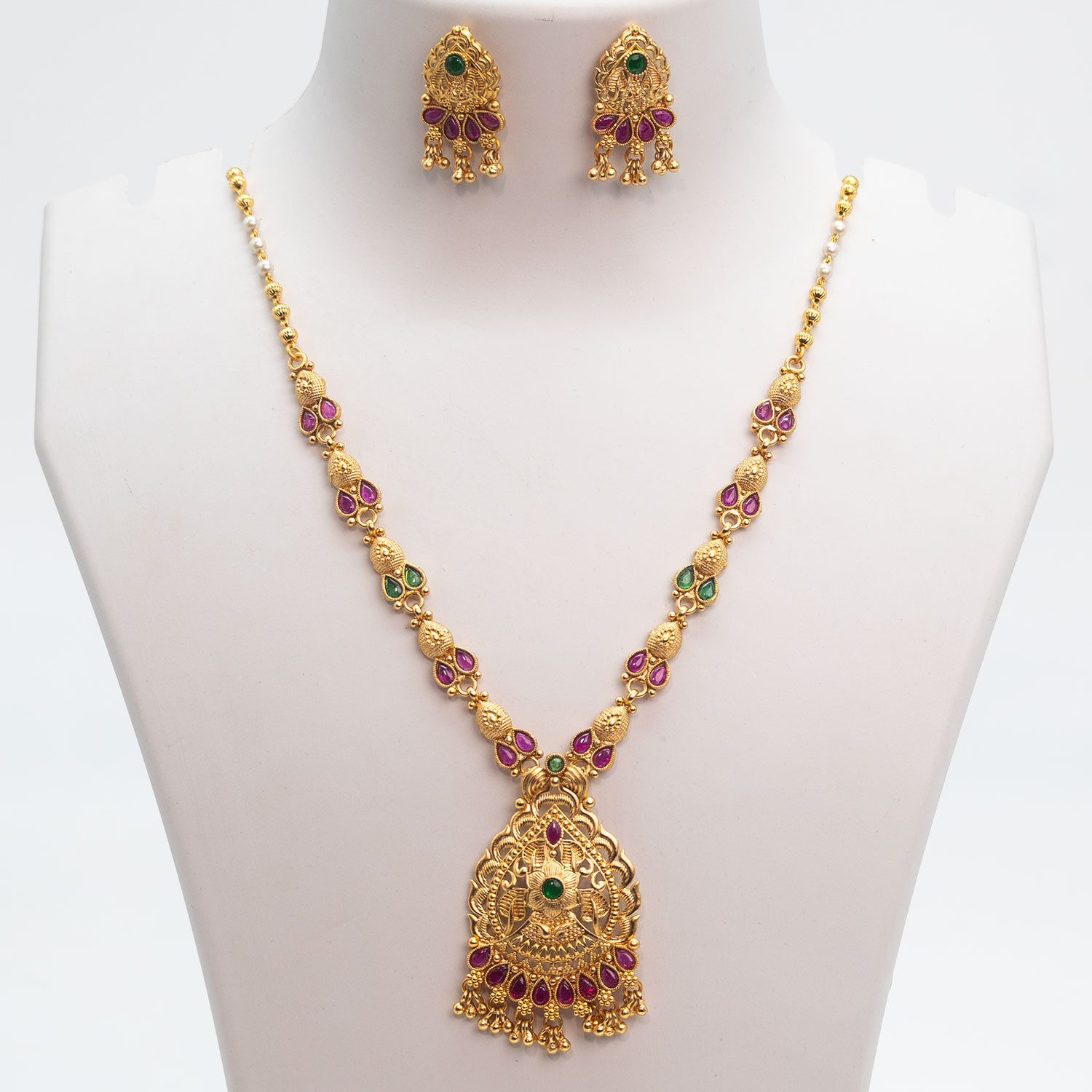 1gm-gold-plated-cute-plants-ruby-stone-necklace-long-pendent-set-2023-12-30-02-37-04-1551.jpg