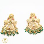 Beautiful Plants Multi Colour Stone Earrings