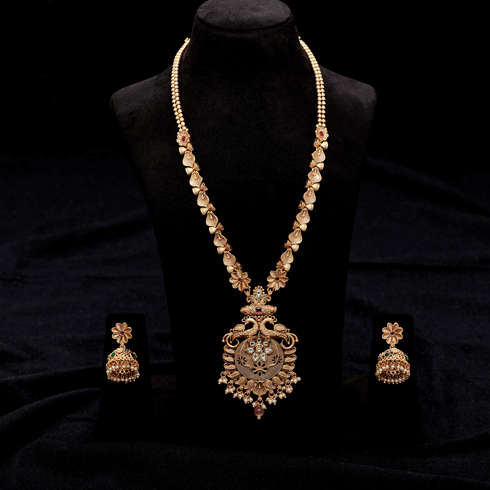 beautiful-peacock-antique-white-stone-gold-matt-finish-long-necklace-set-2023-10-20-06-59-26-4071.png