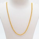 Fancy Desing 1gm Gold Plated Chain WC-0422