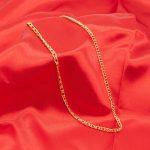 Fashionable 1gm Gold Plated Chain MC-0421