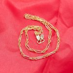 Fashionable 1gm Gold Plated Chain MC-0425