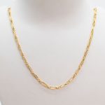 Smooth Link gm Gold Plated Chain MC-0439