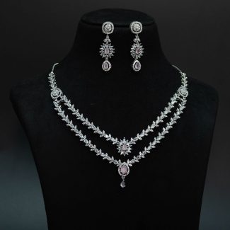 "Bridal Diamond Necklace Collection" SET-DN0408