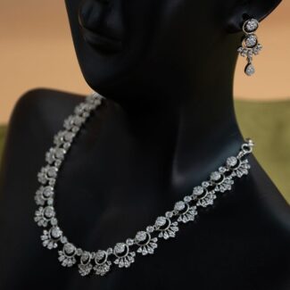 Dress Up Your Festive Look with Premium Diamond Necklace – It's Made for You! SET-DN0972