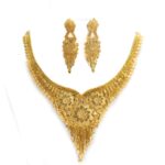 Festive Wear Forming Necklace with Earrings