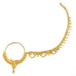 Bridal Gold Nath for Timeless Beauty