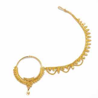 Floral Gold Nath