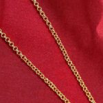 Sparkling AD Gold Pendant Set